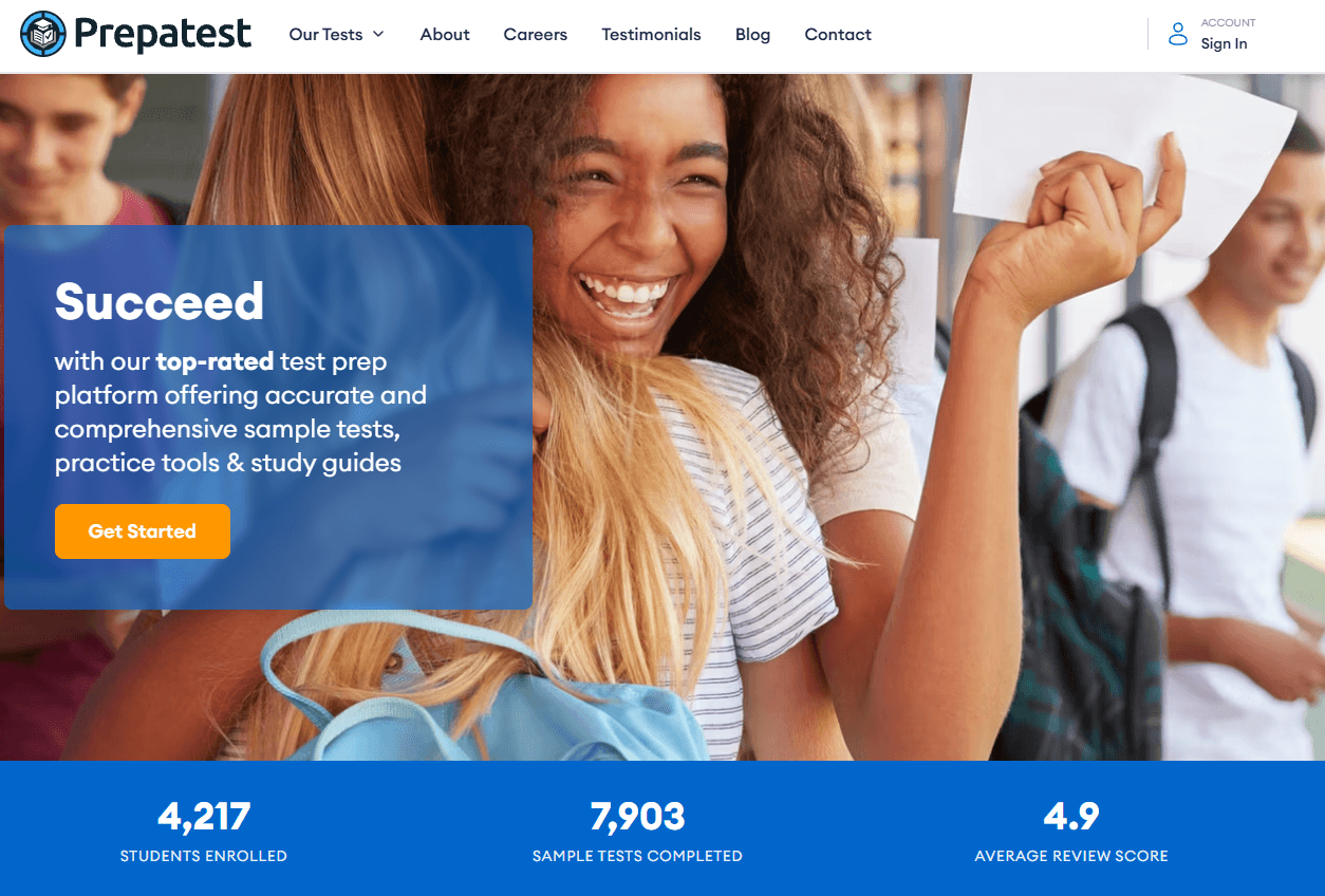 Prepatest.com, the test-preparation platform for CAT4, IELTS and SAT practice tests, sample tests and study guides